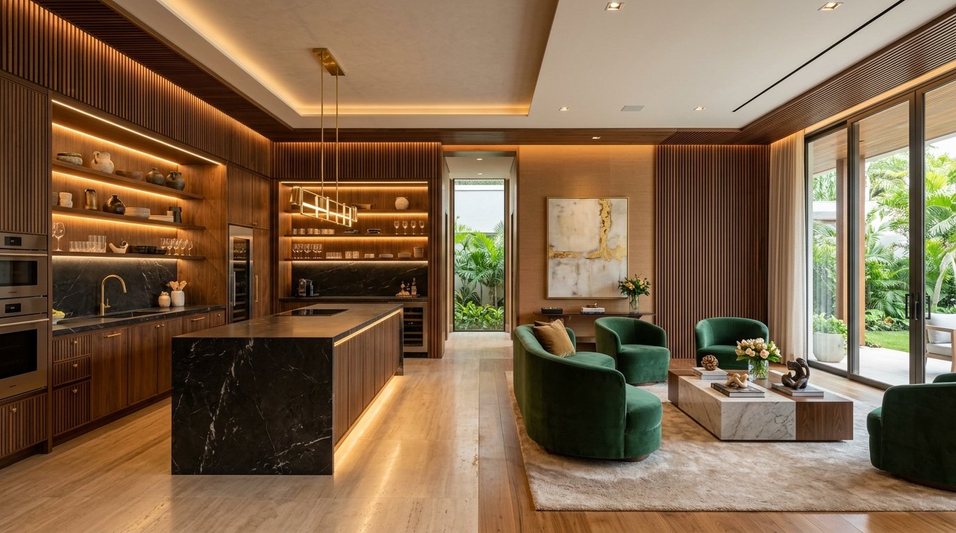 Ambiente planejado de alto padrão Casa Goyana